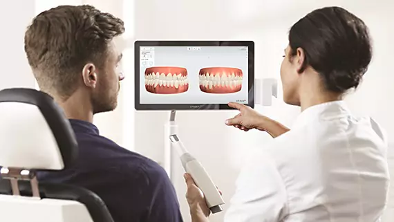 Dentist and Client